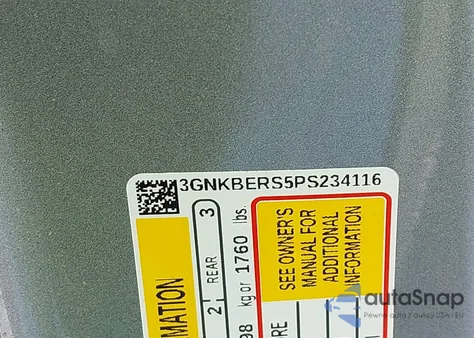 2023 Chevrolet Blazer Fwd Rs from USA, damaged, VIN 3GNKBERS5PS234116